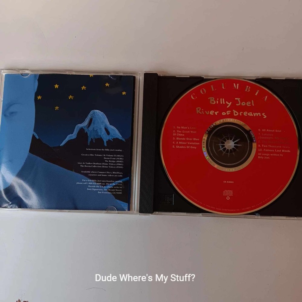 BILLY JOEL - RIVER OF DREAMS - 1993 CD - 10 SONGS - Picture 2 of 3